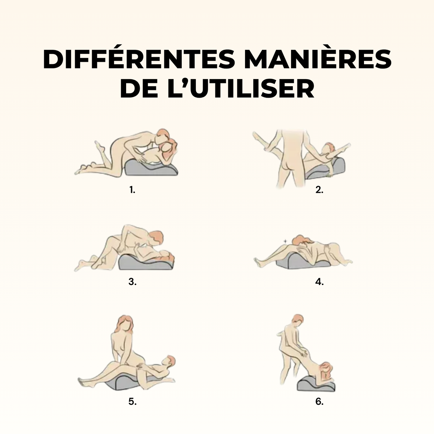 Coussin de confort intime