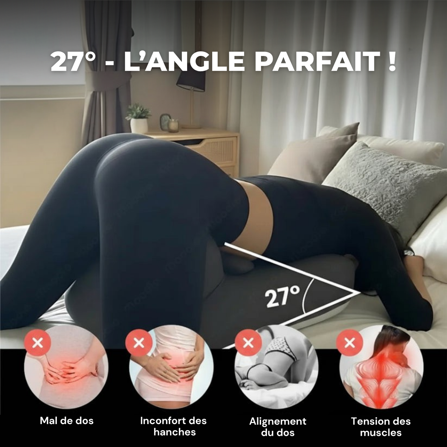 Coussin de confort intime